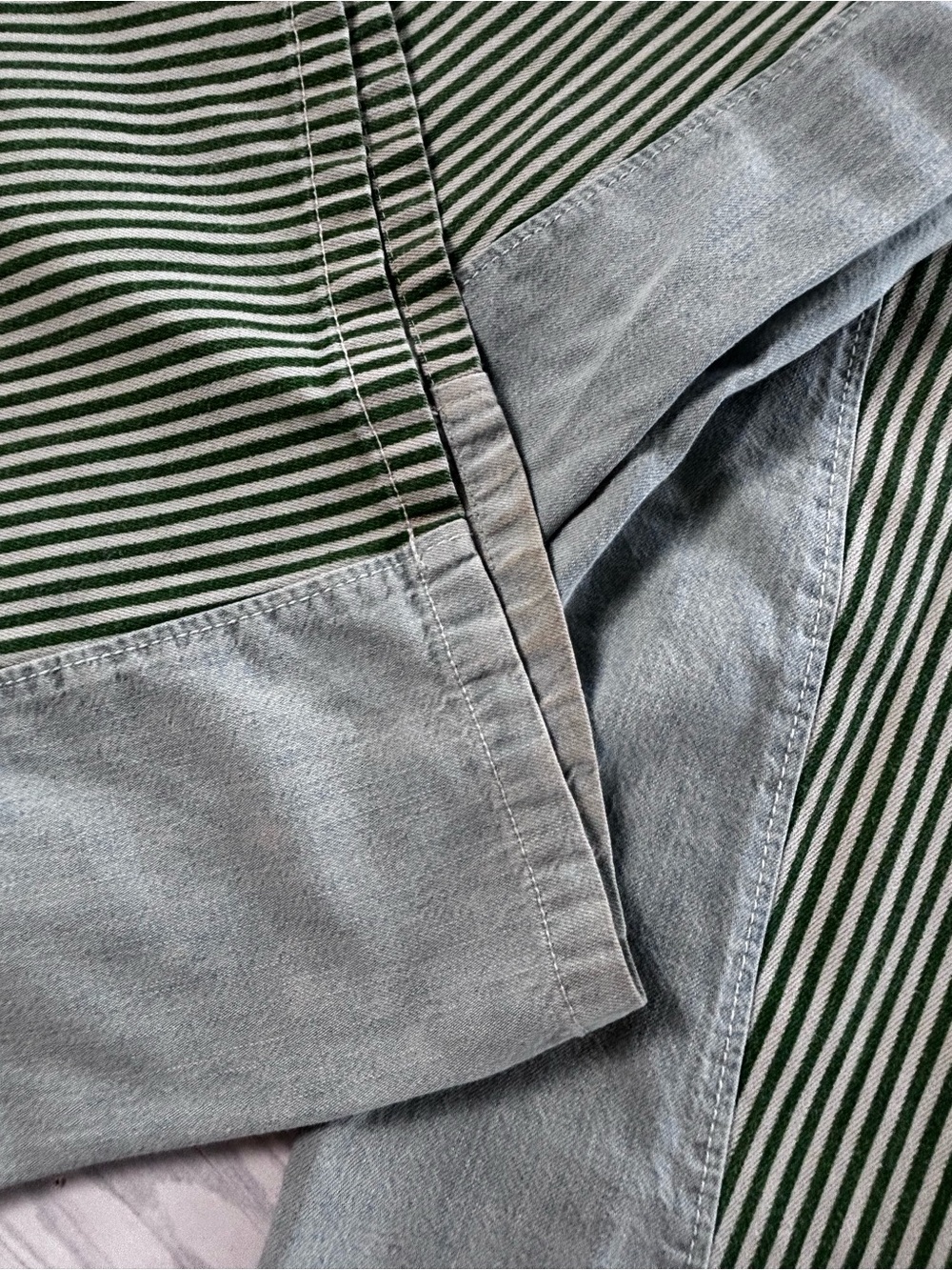 We The Free Milo Striped Pull-On Jeans Size Medium - Picture 8 of 9